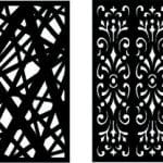 4 diseños de celosías - Vector SVG DXF para CNC Router y Laser CO2 - Descargable gratis | Stanser