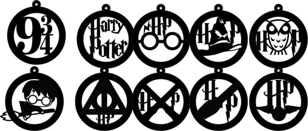 Esferas de magia — vector para corte CNC