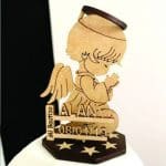 Adorno "Ángel rezando" - Vector SVG DXF para CNC Router y Laser CO2 - Descargable gratis | Stanser