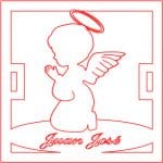 Tarjeta de ángel - Vector SVG DXF para CNC Router y Laser CO2 - Descargable gratis | Stanser