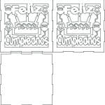 Caja "Feliz Cumpleaños" - Vector SVG DXF para CNC Router y Laser CO2 - Descargable gratis | Stanser