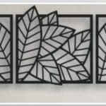 Cuadros de hojas - Vector descarganle para corte CNC y grabado laser gratis | Stanser