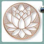 Flor de Liz - Vector descarganle para corte CNC y grabado laser gratis | Stanser
