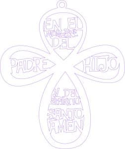 Colgante de cruz