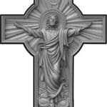 Cruz de la ascensión - Vector SVG DXF para CNC Router y Laser CO2 - Descargable gratis | Stanser
