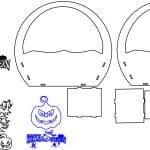 Canasta para halloween - Vector descarganle para corte CNC y grabado laser gratis | Stanser