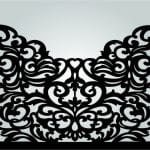 Diseño de invitación 1 - Vector descarganle para corte CNC y grabado laser gratis | Stanser
