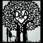 Diseño de invitación 16 - Vector descarganle para corte CNC y grabado laser gratis | Stanser