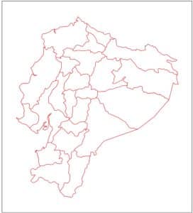 Mapa de Ecuador