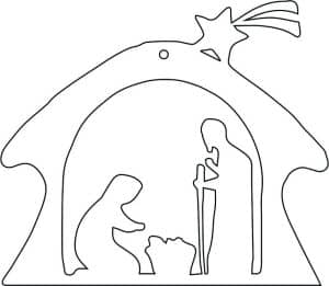 Adorno para árbol «Nacimiento»