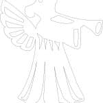 Ángel Navideño - Vector descarganle para corte CNC y grabado laser gratis | Stanser