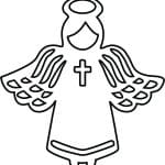 Ángel Navideño 1 - Vector SVG DXF para CNC Router y Laser CO2 - Descargable gratis | Stanser