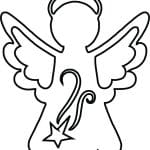 Ángel navideño 2 - Vector SVG DXF para CNC Router y Laser CO2 - Descargable gratis | Stanser
