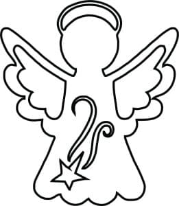 Ángel navideño 2