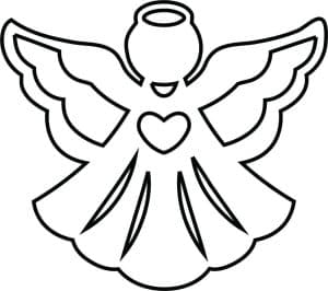 Ángel navideño 3