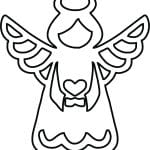 Ángel navideño 5 - Vector SVG DXF para CNC Router y Laser CO2 - Descargable gratis | Stanser
