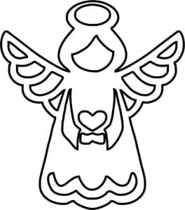 Ángel navideño 5