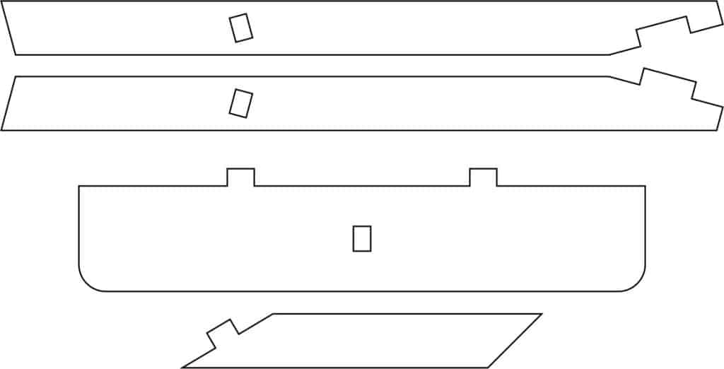Atril — vector para corte CNC
