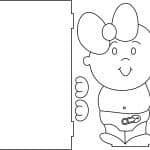 Centro de mesa "Bebé" - Vector descarganle para corte CNC y grabado laser gratis | Stanser