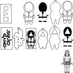 Muñecos "Calamar" - Vector SVG DXF para CNC Router y Laser CO2 - Descargable gratis | Stanser