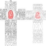 Crucifijos "Virgen" - Vector SVG DXF para CNC Router y Laser CO2 - Descargable gratis | Stanser
