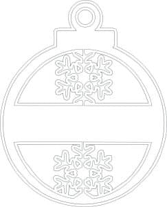 Esfera de Navidad 1