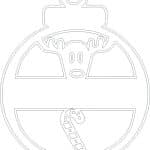 Esfera de Navidad 2 - Vector descarganle para corte CNC y grabado laser gratis | Stanser