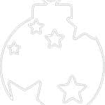 Esfera de Navidad 5 - Vector descarganle para corte CNC y grabado laser gratis | Stanser