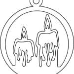 Esfera de Navidad 24 - Vector descarganle para corte CNC y grabado laser gratis | Stanser