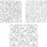 Manteles de Halloween - Vector descarganle para corte CNC y grabado laser gratis | Stanser