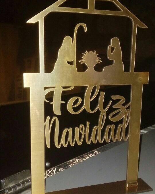 Adorno «Feliz Navidad»