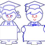 Niños graduados - Vector SVG DXF para CNC Router y Laser CO2 - Descargable gratis | Stanser