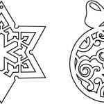 Par de esferas navideñas 6 - Vector descarganle para corte CNC y grabado laser gratis | Stanser