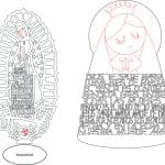 Virgen 9 - Vector SVG DXF para CNC Router y Laser CO2 - Descargable gratis | Stanser