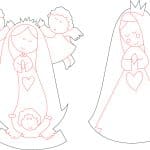 Vírgenes 3 - Vector SVG DXF para CNC Router y Laser CO2 - Descargable gratis | Stanser