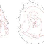 Vírgenes 8 - Vector SVG DXF para CNC Router y Laser CO2 - Descargable gratis | Stanser