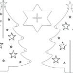 Pino navideño con estrellas - Vector descarganle para corte CNC y grabado laser gratis | Stanser