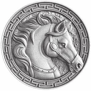 Medallón de caballo
