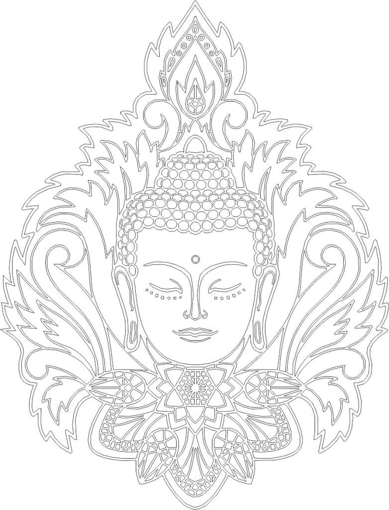 Diosa Hindú 2 — vector para corte CNC