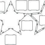 Caja de estrella - Vector SVG DXF para CNC Router y Laser CO2 - Descargable gratis | Stanser