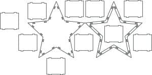 Caja de estrella