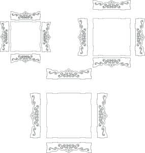 Set de bandejas 2