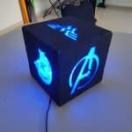 Lámpara de cubo - Vector SVG DXF para Laser CO2 - Descargable gratis | Stanser
