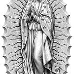 Cuadro "Virgen" - Vector SVG DXF para CNC Router y Laser CO2 - Descargable gratis | Stanser