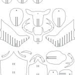 Cabeza de venado - Vector descarganle para corte CNC y grabado laser gratis | Stanser