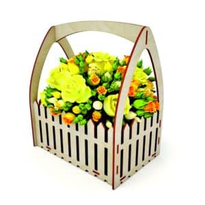 Canasta para flores