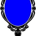 Invitación "Espejo de mano" 1 - Vector descarganle para corte CNC y grabado laser gratis | Stanser