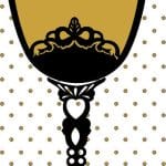 Invitación "Espejo de Mano" 4 - Vector descarganle para corte CNC y grabado laser gratis | Stanser