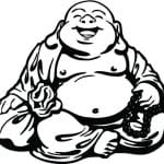 Buda sonriente - Vector SVG DXF para CNC Router y Laser CO2 - Descargable gratis | Stanser