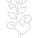 Rosa decorativa - Vector descarganle para corte CNC y grabado laser gratis | Stanser